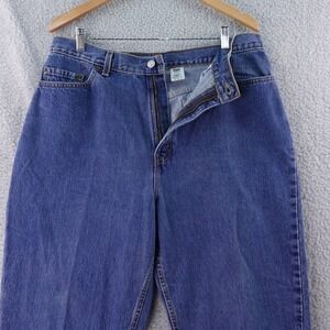 Vintage USA Levi 550 Relaxed Fit Tapered Leg Women's Jeans Size 18W S Blue Denim